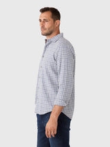 Twill Plaid Hutcheson Sport Shirt - Oak Hall