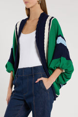 Christy Lynn Lenox Shawl - Green Multi