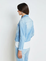 Janelle Slim Raw Jacket