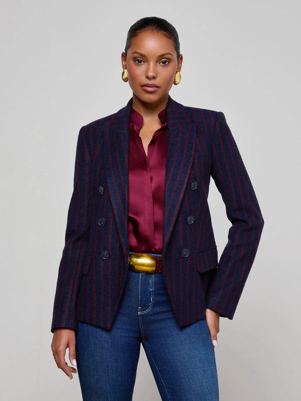Kenzie Dbl Brstd Blazer - Oak Hall