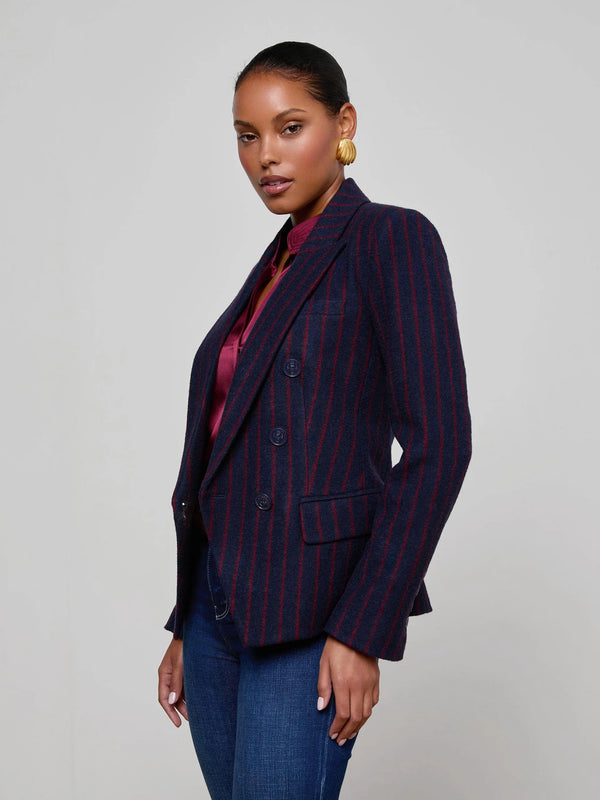 Kenzie Dbl Brstd Blazer - Oak Hall
