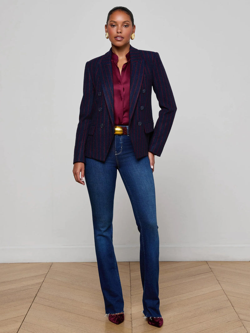 Kenzie Dbl Brstd Blazer - Oak Hall