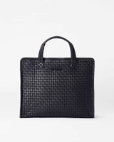 Medium Woven Box Tote - Oak Hall