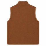 Peter Millar Crown Flex Merino Vest - Dark Amber (flat back)