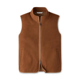 Peter Millar Crown Flex Merino Vest - Dark Amber (flat)