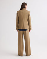 The Double Take Blazer in Trench Chino Twill - British Khaki