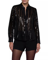 Dyana Long Sleeve Sequin Bls