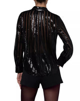 Dyana Long Sleeve Sequin Bls