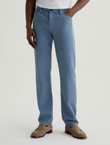 Everett Slim Straight Linen Pant - Shore Break