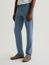 Everett Slim Straight Linen Pant - Shore Break