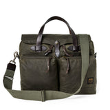 Filson 24 Hour Tin Cloth Briefcase Otter Green