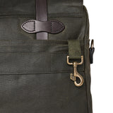 Filson 24 Hour Tin Cloth Briefcase Otter Green
