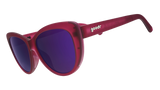 goodr Midnight Merlot Glow Sunglasses