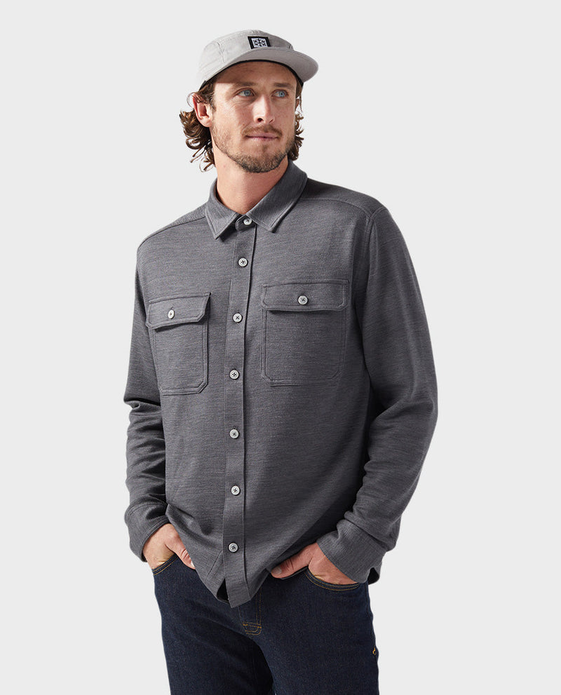 Men's Alpin Midweight Merino Shirt Long Sleeve