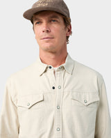 Slipstone Midweight Flannel Shirt - Mountain Goat Micro Plaid