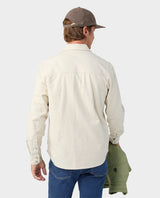Slipstone Midweight Flannel Shirt - Mountain Goat Micro Plaid