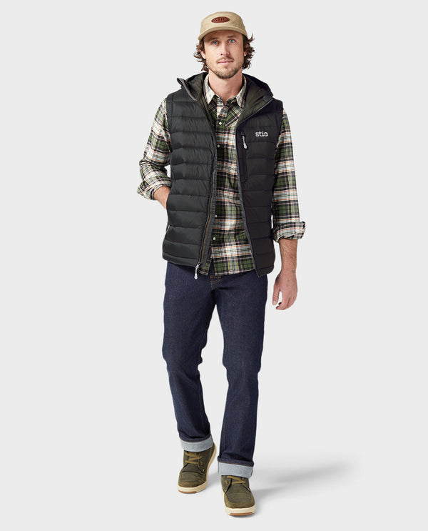 Men's Hometown Down Hooded Vest