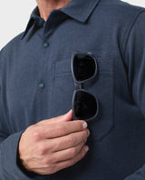 Notion Stretch Knit Shirt - Mountain Shadow
