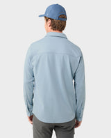 Notion Stretch Knit Shirt - Blue Heron