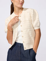 Havana Multi Stitch Cardigan
