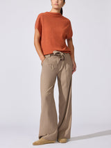 Morten Funnel Neck Cashmere Top