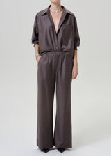 Clara Pull-On Wool Pant - Oak Hall