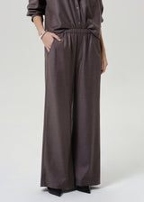 Clara Pull-On Wool Pant - Oak Hall