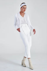 Margaret Pant - White