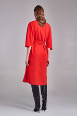 Cinnabar Wrap Dress