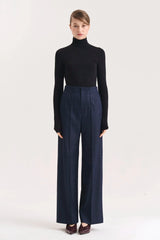 Karolina Zmarlak Niteroi Pintuck Pant - Marino