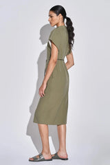 Peintre Cinch Dress - Oak Hall