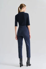 Hompu Short Sleeve Second Skin - Navy