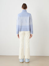 We Norwegians Setesdal Pullover Women - Light Blue