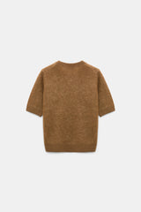 Fluffy Statements Pullover - Porcini