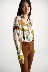 Cosmic Funghi Blouse