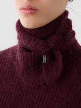 We Norwegians Pudder Scarf - Burgundy