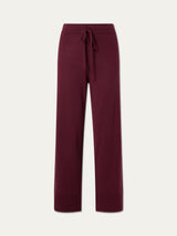 We Norwegians Geilo Track Pant - Burgundy