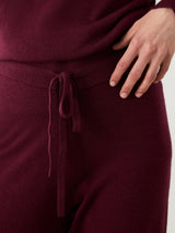 We Norwegians Geilo Track Pant - Burgundy