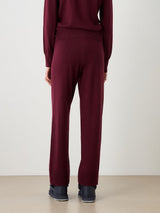 We Norwegians Geilo Track Pant - Burgundy