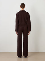 We Norwegians Saeter Henley Women - Brown