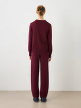 Geilo Crewneck Women - Burgundy