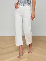 Mallis H/R Bow-Leg Jean - Oak Hall
