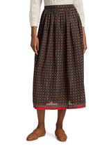 Maricette Skirt - Noir Montmartre Foulard