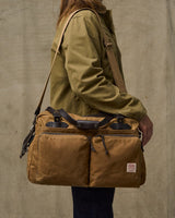 Filson 48 Hour Tin Cloth Duffle Bag Dark Tan