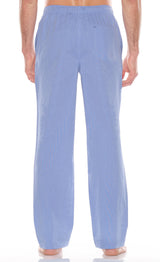 Majestic International Cotton Basic Lounge Pant - Blue
