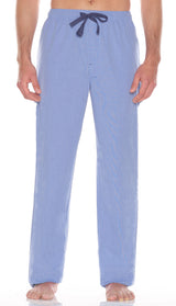 Majestic International Cotton Basic Lounge Pant - Blue