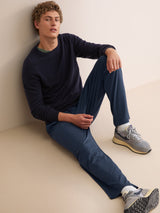 Derek Rose Basel Micro Modal Lounge Trousers - Navy