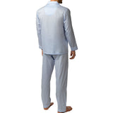 Majestic International Herringbone Cotton Pajamas - Surf