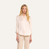 L'Agence Dani 3/4 Sleeve Blouse - Champagne
