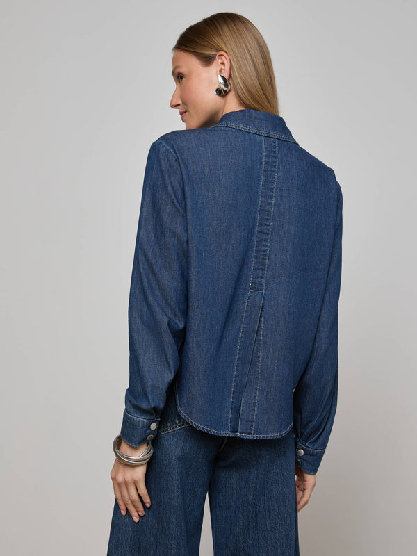 Annette Button Down Shirt - Oak Hall